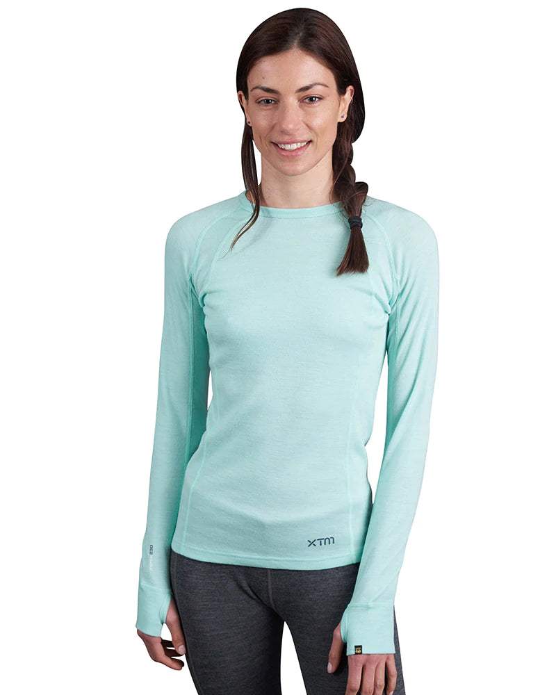 XTM Ladies Merino 230 Wool Thermal Long Sleeve Top