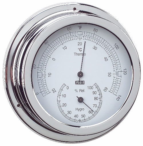 Thermometer & Hygrometer combo 120mm Face Diameter