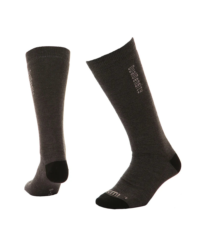 Dual Density Merino Wool Blend Ski Socks