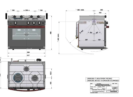 ENO 1833 Allure 3B Oven and Grill