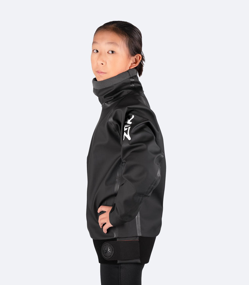 ZHIK YOUTH AQUA SMOCK- BLACK