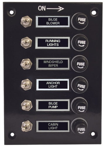 Standard Switch Panels - Black