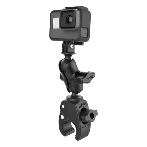 RAM Tough-Claw Small Clamp Mount with Universal Action Camera Adapter