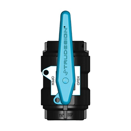 TRU DESIGN BALL VALVE COMP 1 1/2 BSP PKG