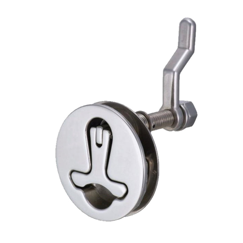 Marine Town Compression Round T Handle Latch - Matte Finish