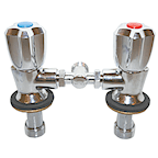 RWB2187 Twin Tap Mixer Only