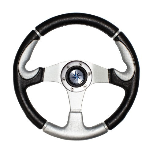 Luisi Steering Wheel - Marine Navy Three Spoke Aluminium