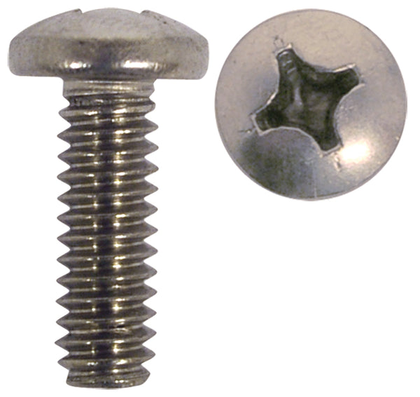 Round Head Metal Thread Screws 304 Grade Stainless Steel