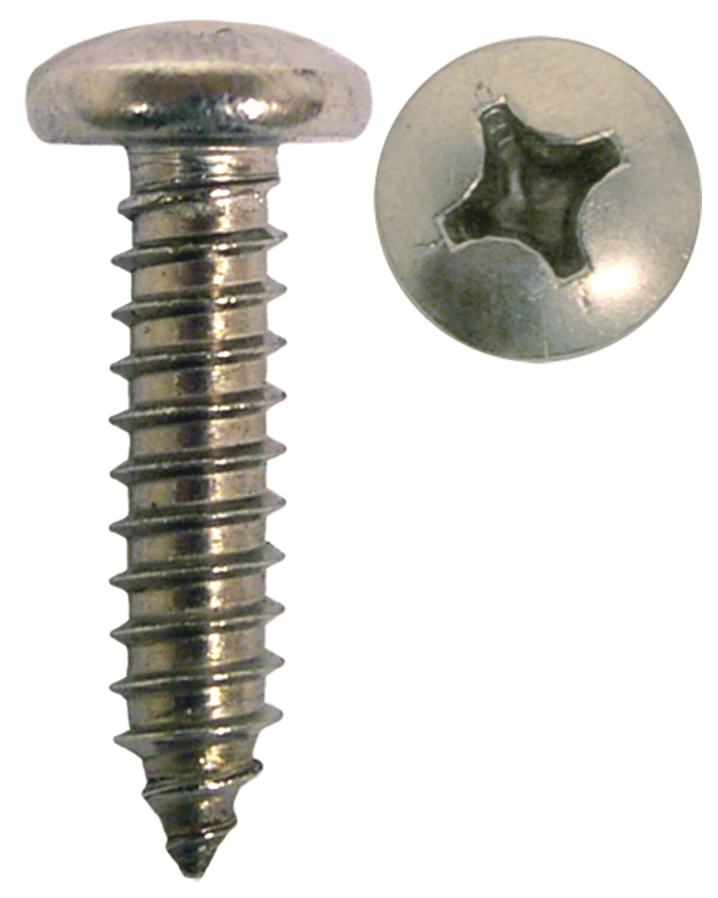 Pan Head Self Tapping Screws 304 Grade Stainless Steel