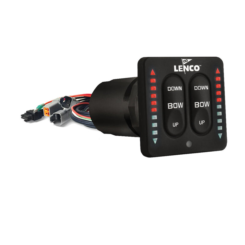 Lenco LED Integrated Switch Kit - 12 & 24-Volt | Single & Dual Actuator Systems