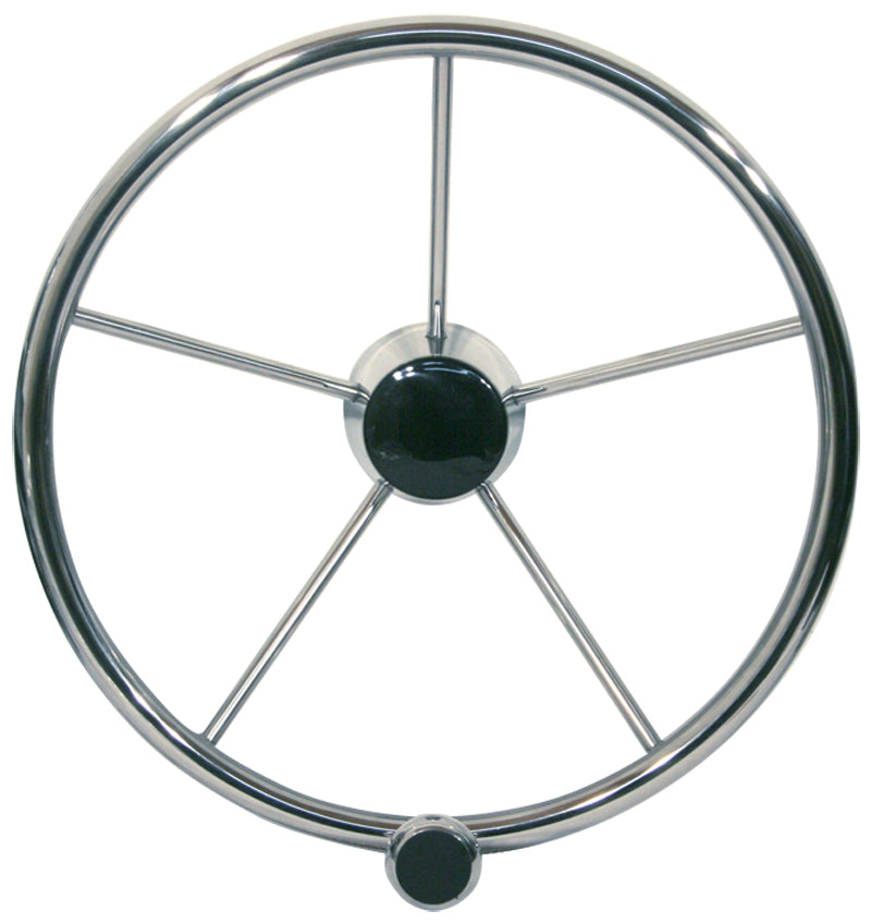 Stainless Steel Steering Wheels With Speed Knob