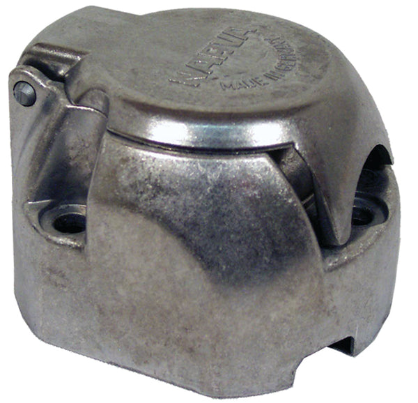 7 Pin Round Metal Trailer Socket