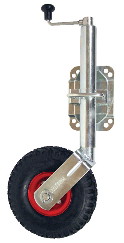 Manutec Standard Jockey Wheel - U Bolt Swivel Clamp