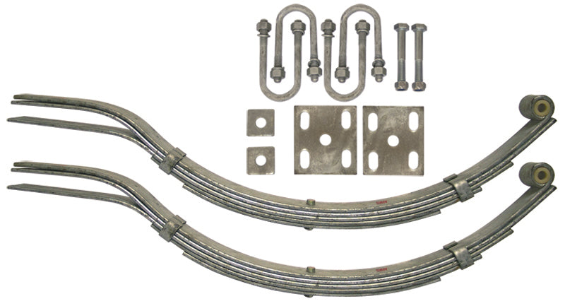 Galvanised Slipper Leaf Spring Kits