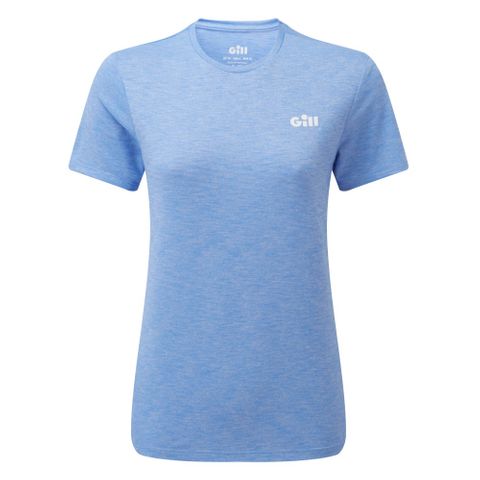 Gill Women's Holcombe Short Sleeve Crew - Sky Blue