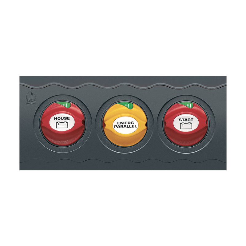 BEP Contour Connect Battery Distribution Cluster - Single Engine Two Battery Banks