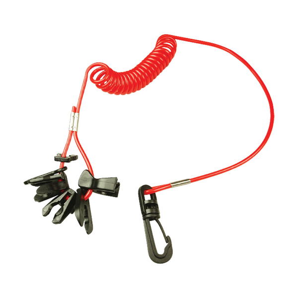 Boat Kill Switch Key Set and Lanyard