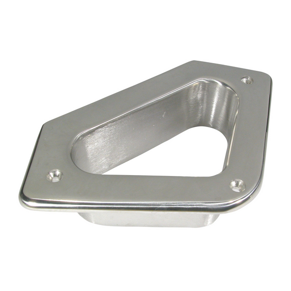 Triangular Hawse Hole - Cast Stainless Steel