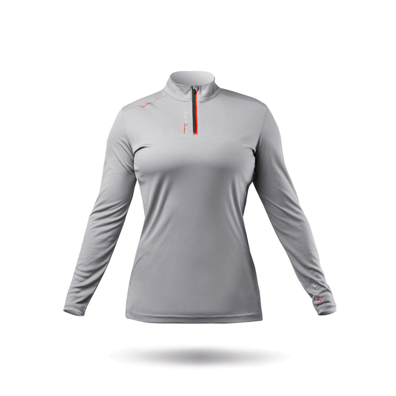 Womens UVActive High Collar 1/4 Zip Top