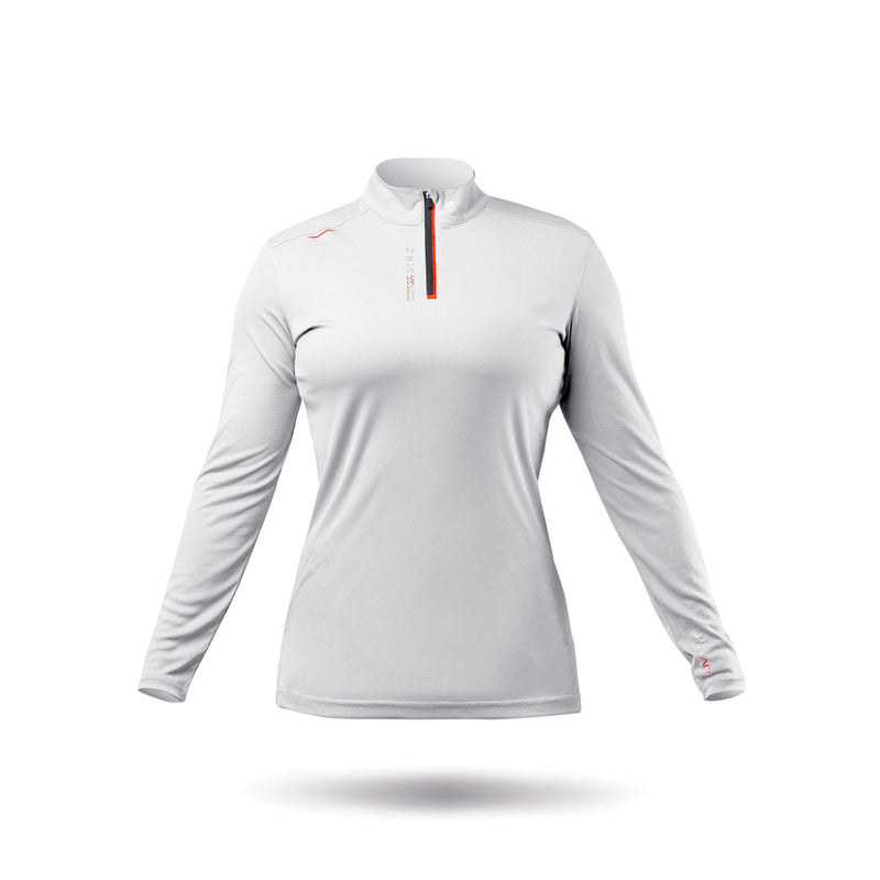 Womens UVActive High Collar 1/4 Zip Top